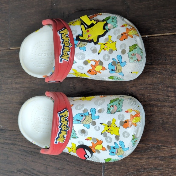 Toddler Crocs x Pokemon Pikachu Size 9c - Picture 9 of 9